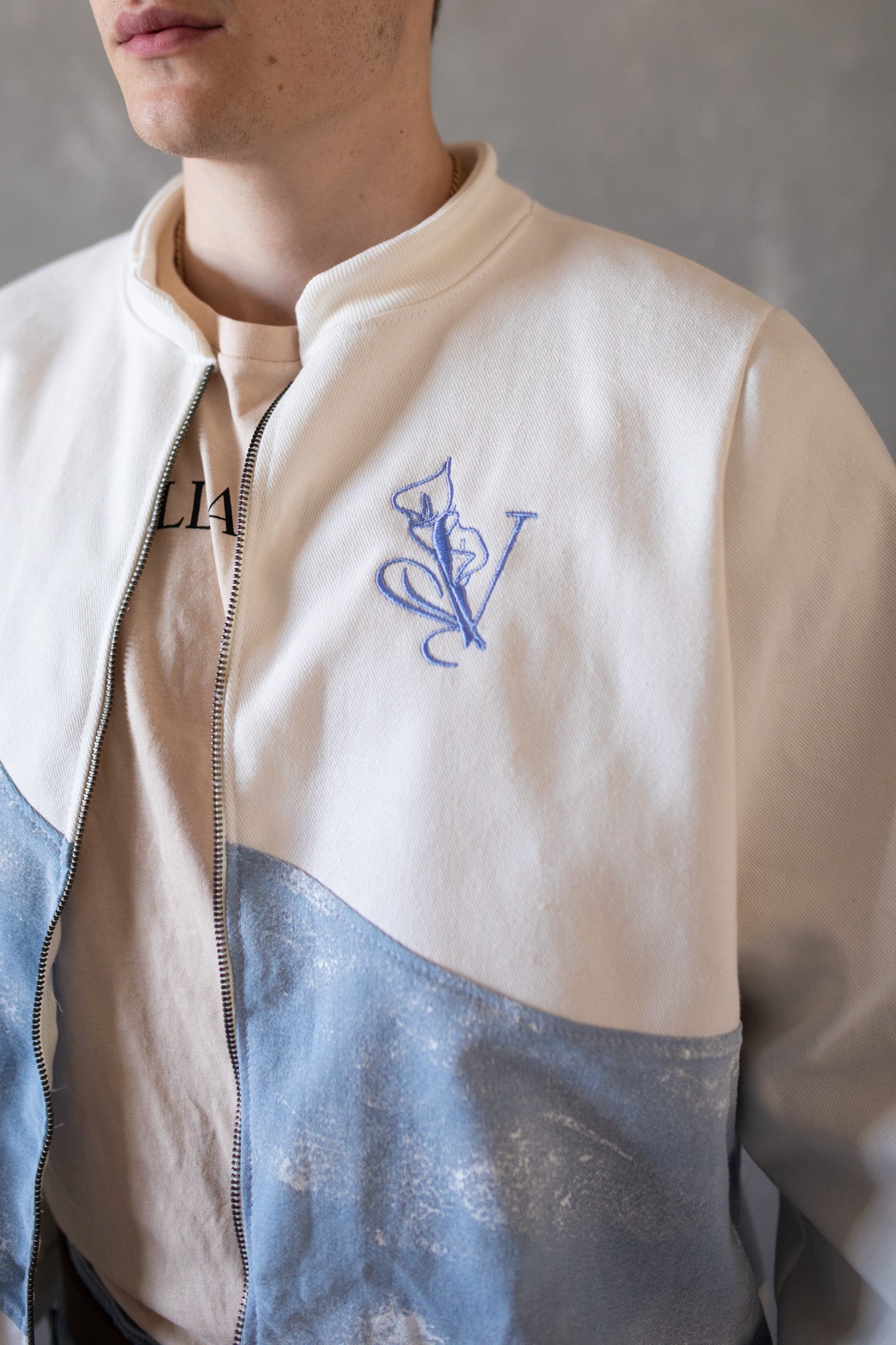 Hand Painted Bomber Jacket