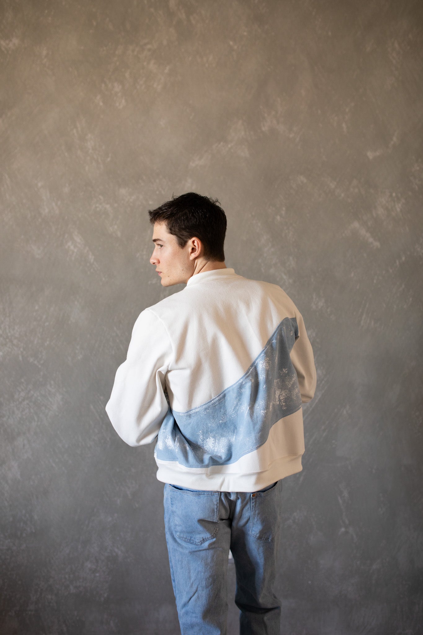 Hand Painted Bomber Jacket