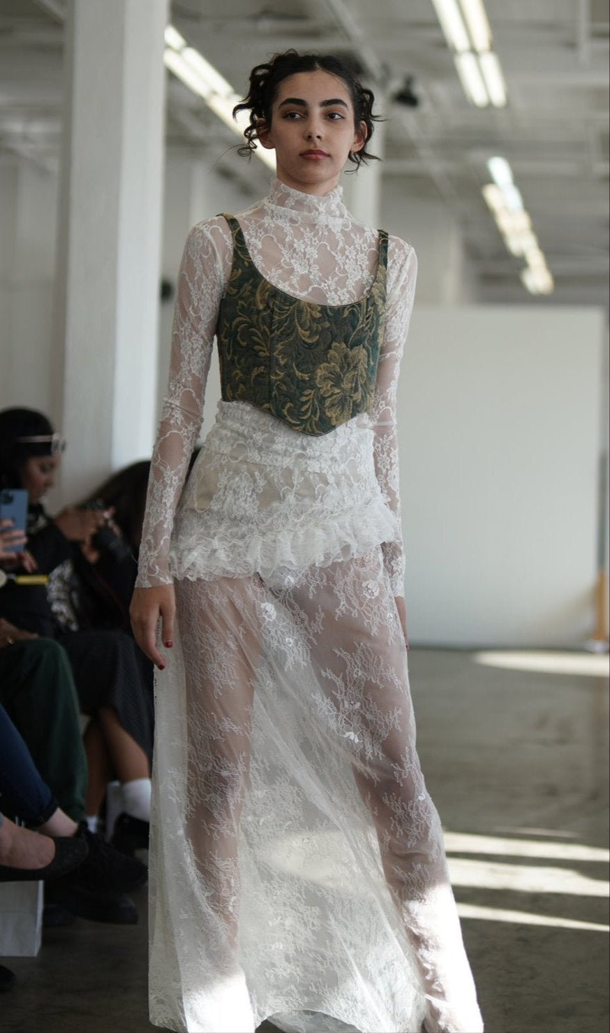 Sheer Lace Skirt