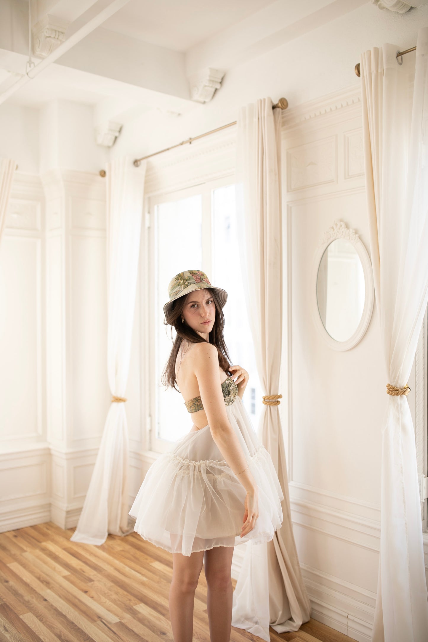 "Stone and Scenery" Baby Doll Dress
