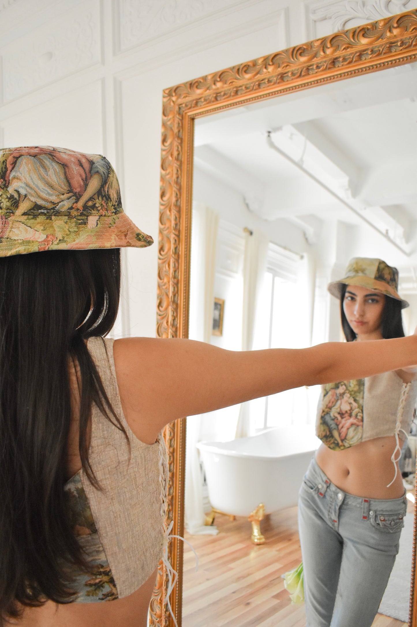 "Farm Couple" Bucket Hat