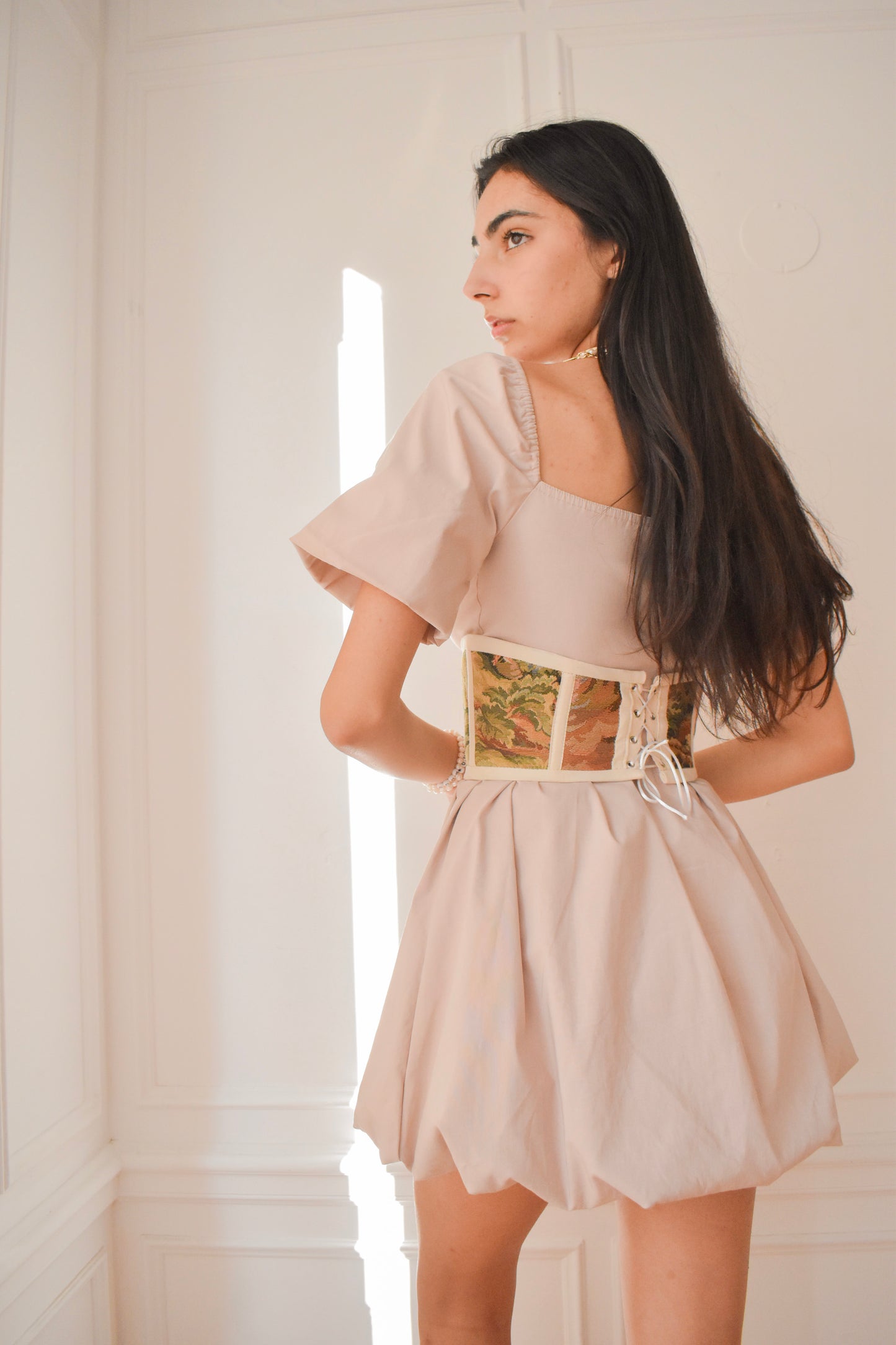 "Fall Leaves" Underbust Corset