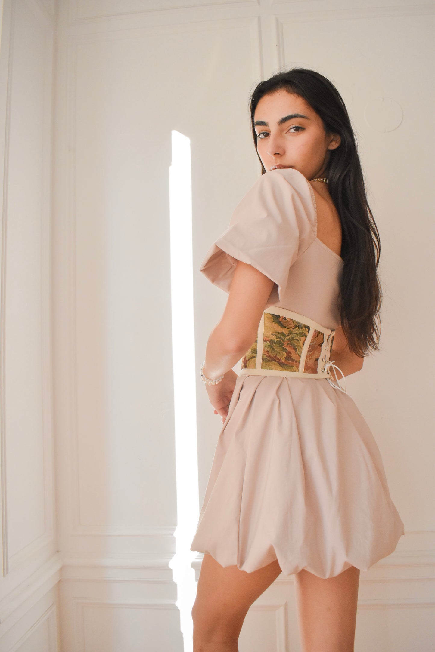 "Fall Leaves" Underbust Corset