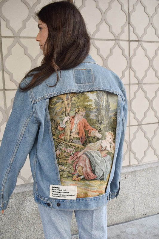 Playful Couple Denim Jacket