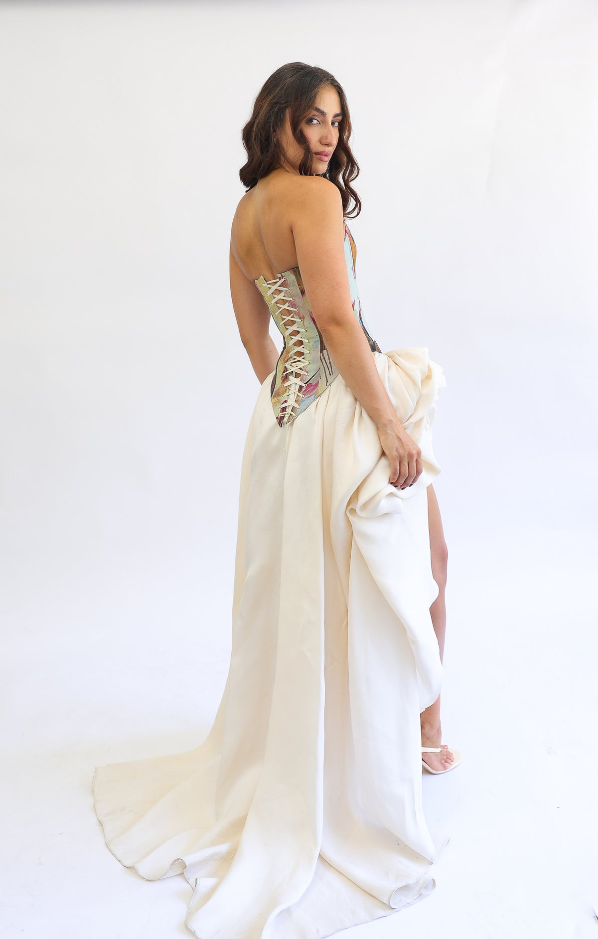 "Save The Date" Basque Waist Corset