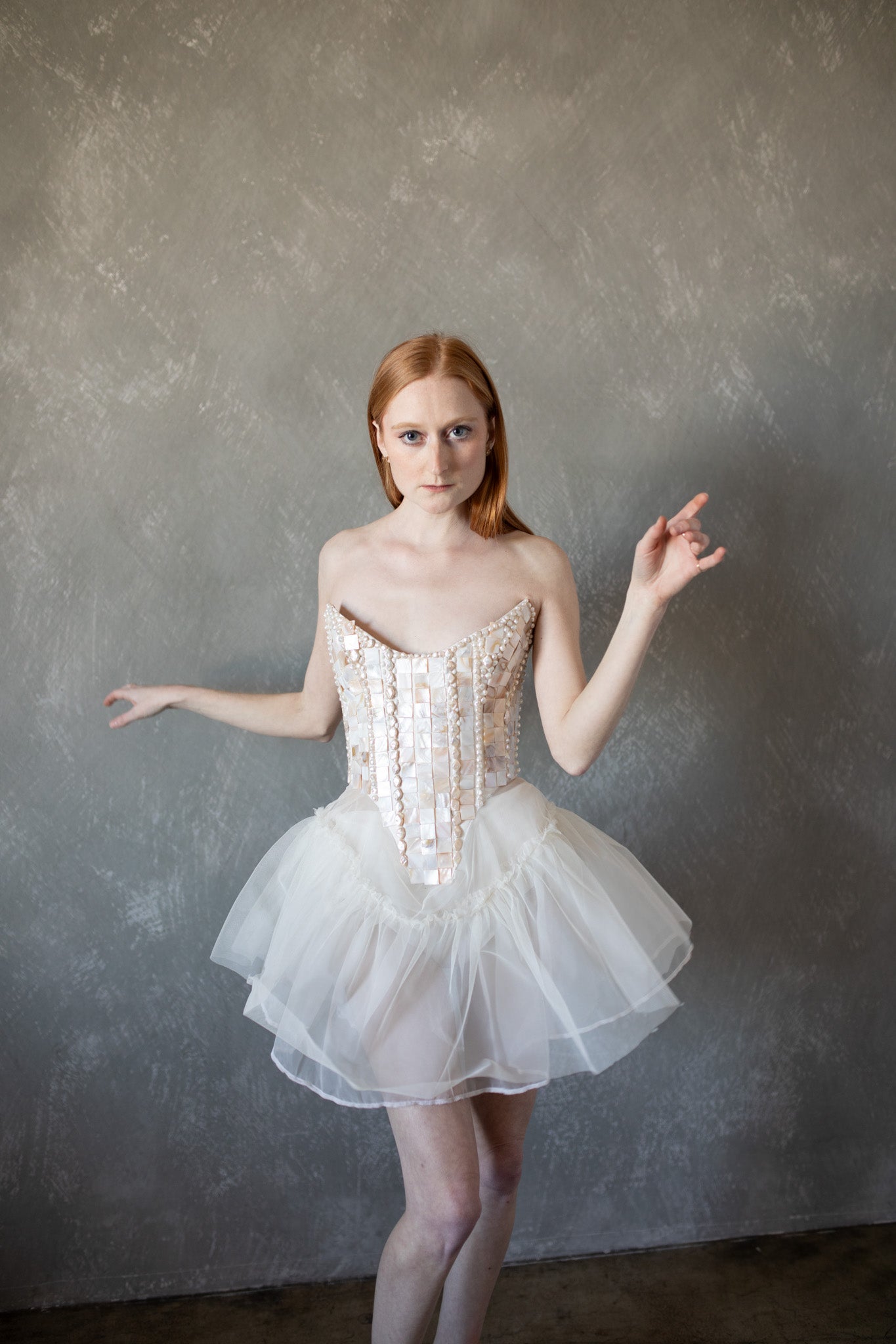Venus Pearl Mini Dress
