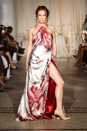 The Soiree Painted Gown