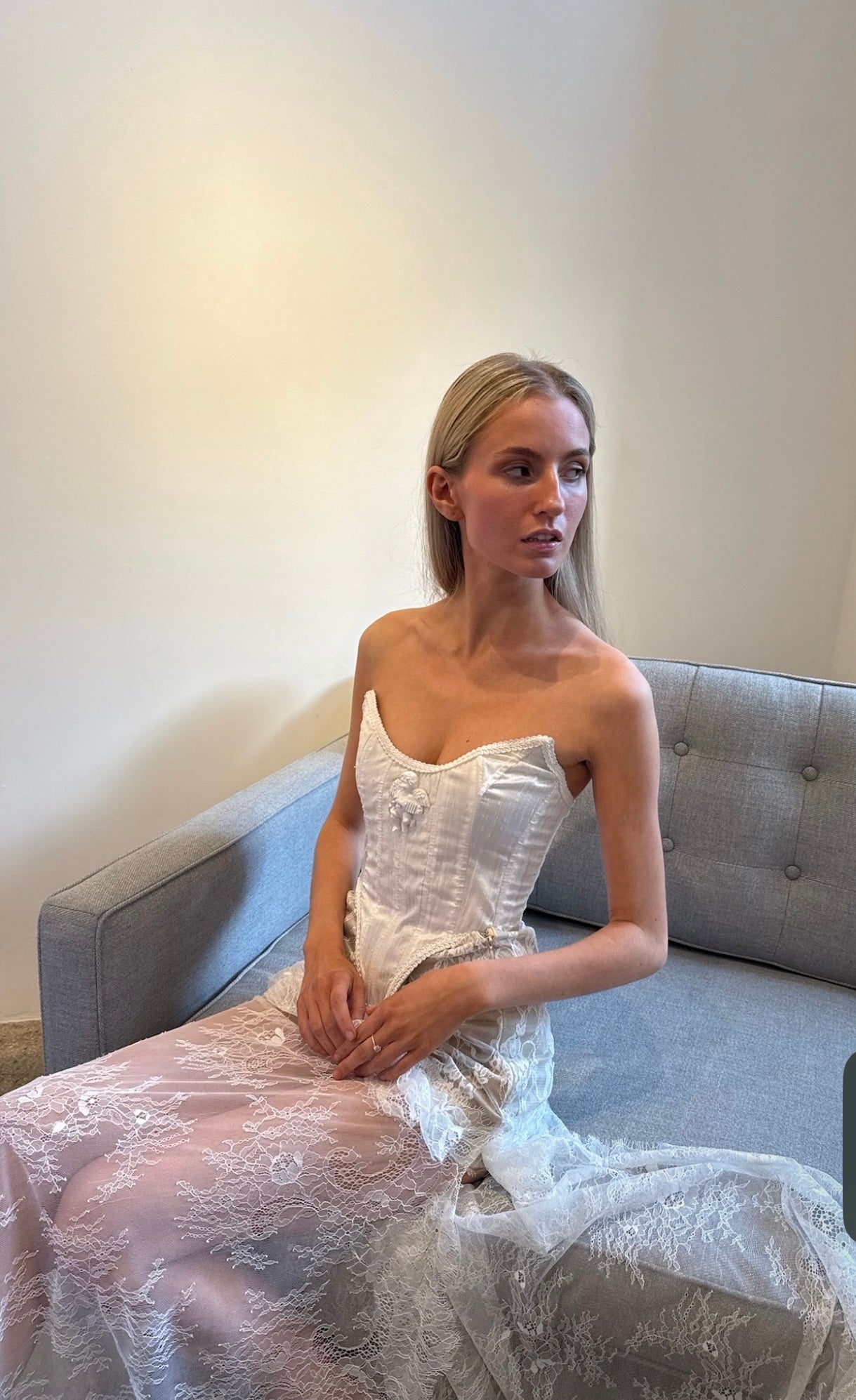 Angel Statue Corset