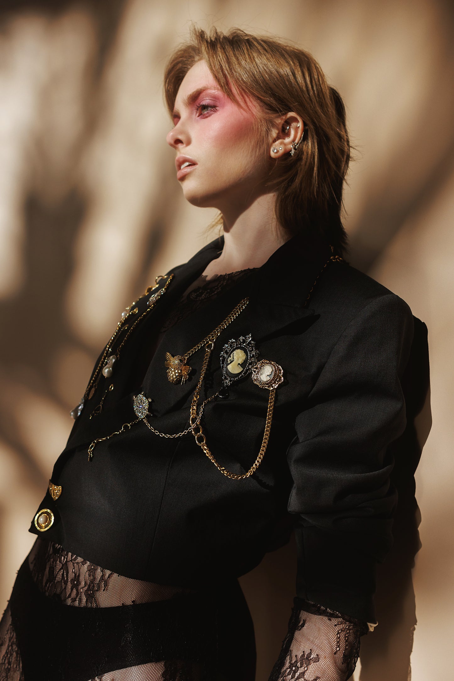 Antique Jewelry Blazer