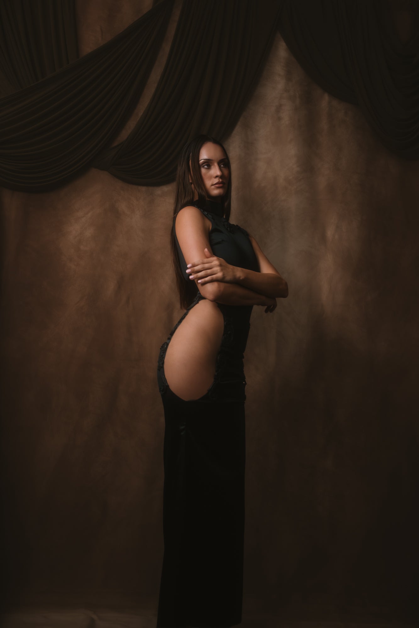 The Katherine Gown in Black