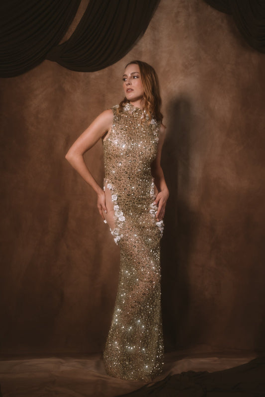 The Katherine Gown in Sage