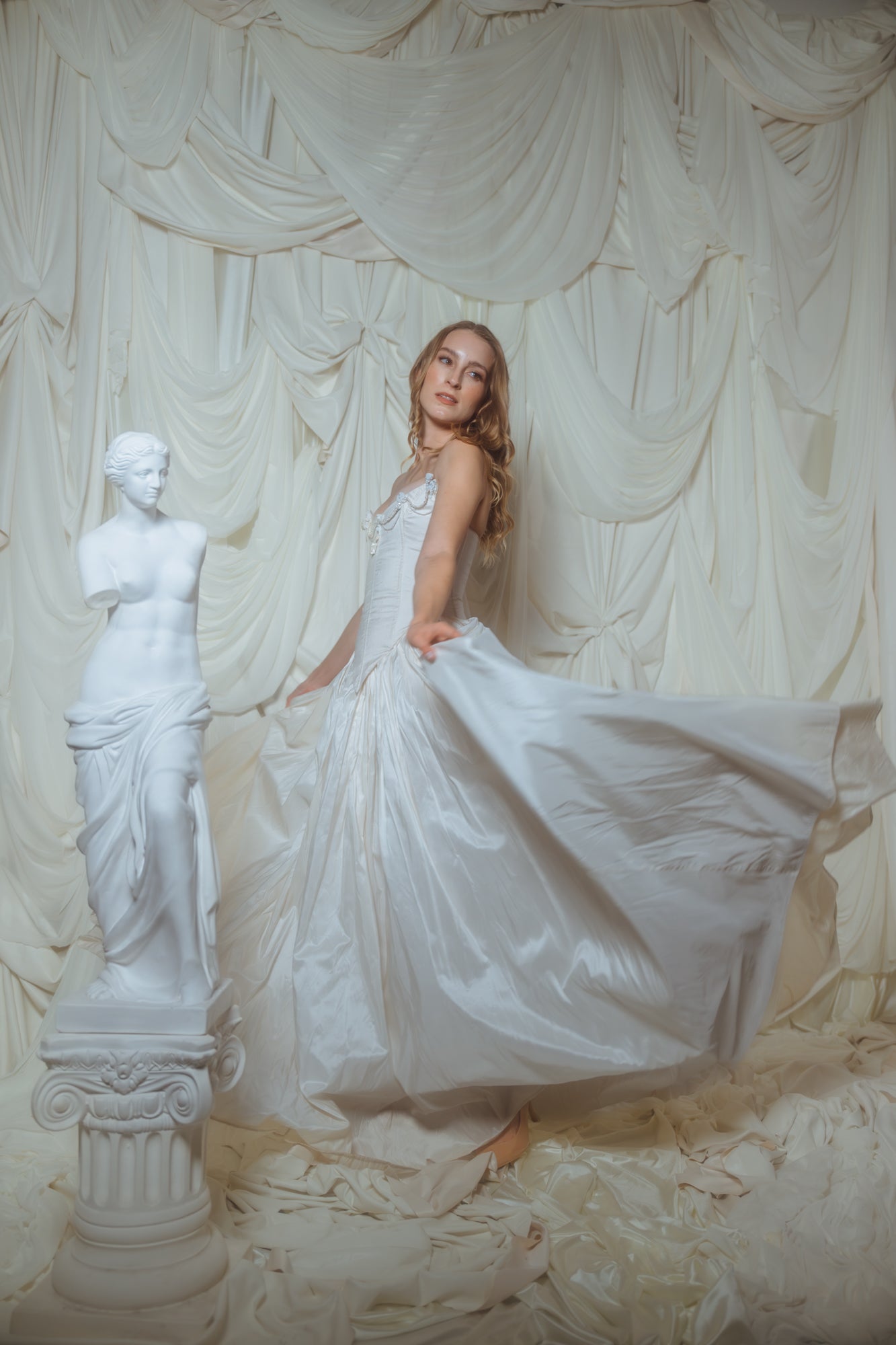 The Angel Statue Corset