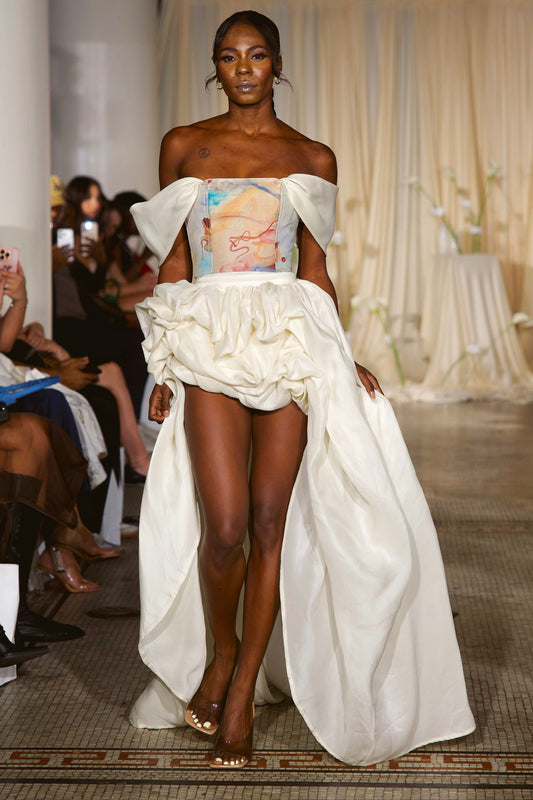 The Sculpted Skirt