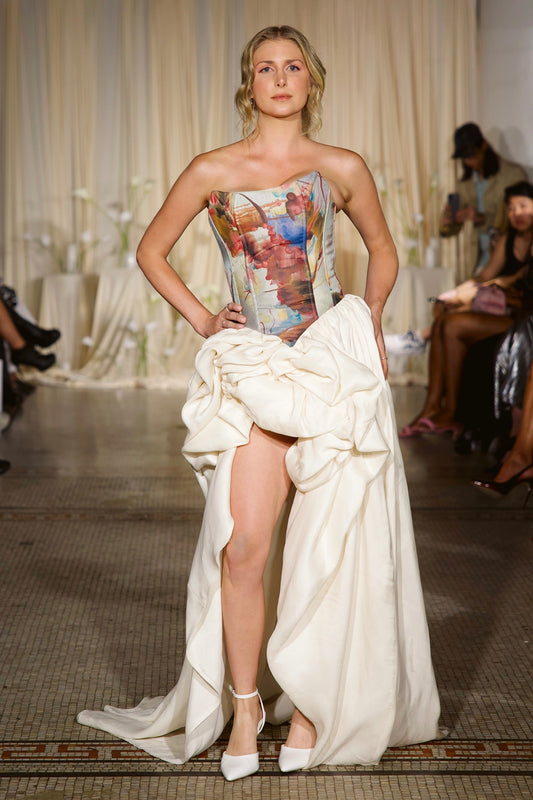 The Asymmetrical Sculpted Skirt