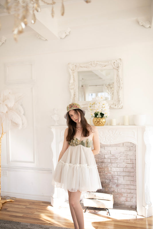 "Stone and Scenery" Baby Doll Dress