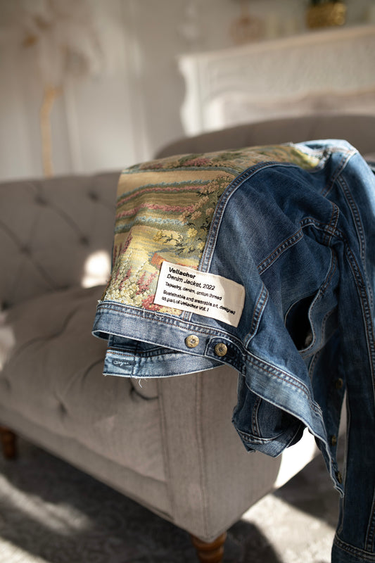 "Garden Castle" Denim Jacket