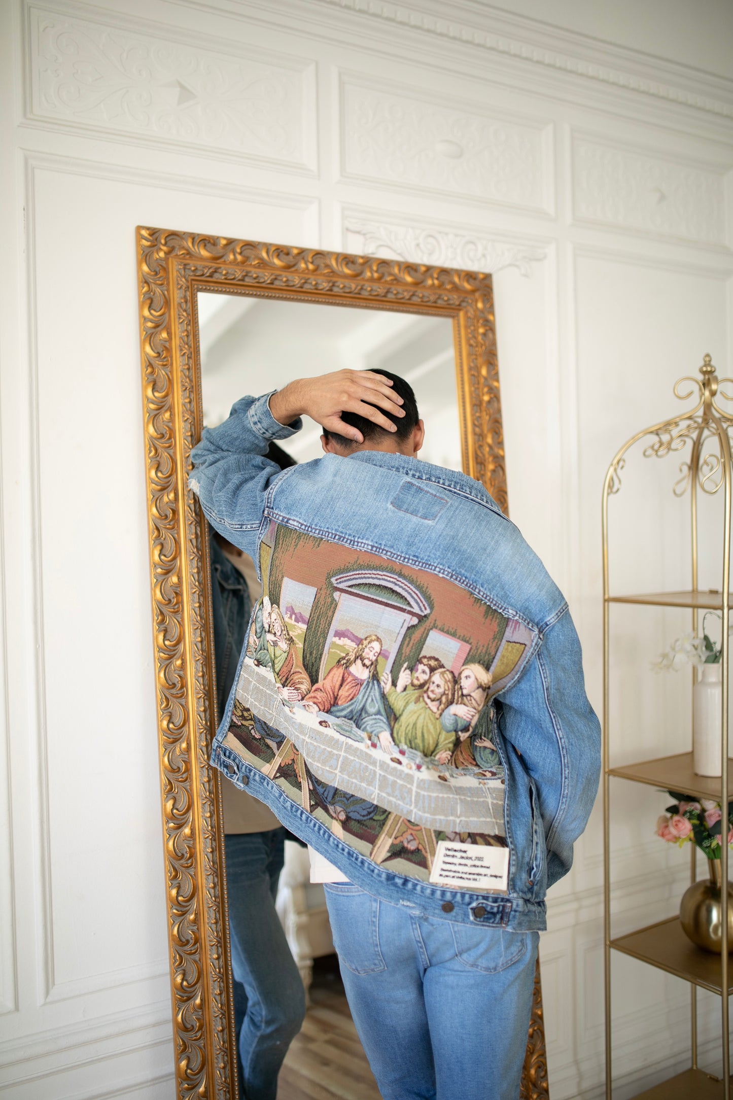 "The Last Supper" Denim Jacket