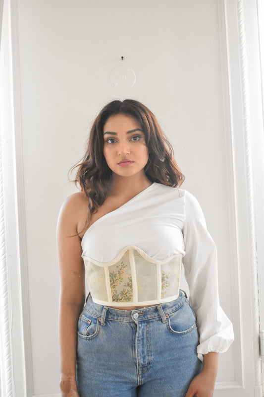 "Pastel Skies" Underbust Corset