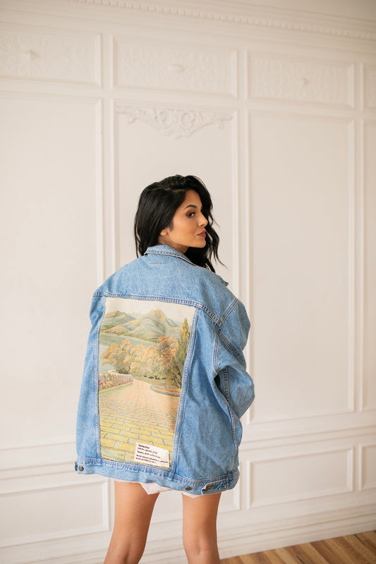"Stone Path" Denim Jacket
