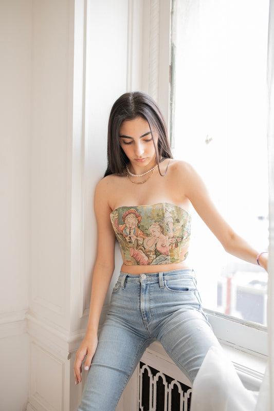 "Musical Couple" Bustier